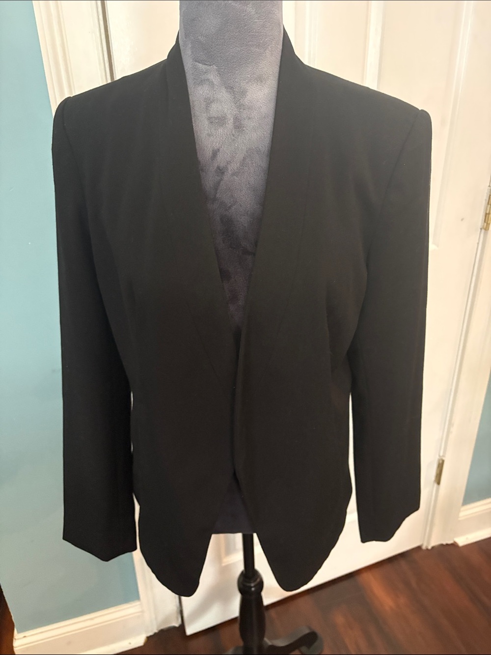Apt. 9 Women’s Black Open-Front Blazer